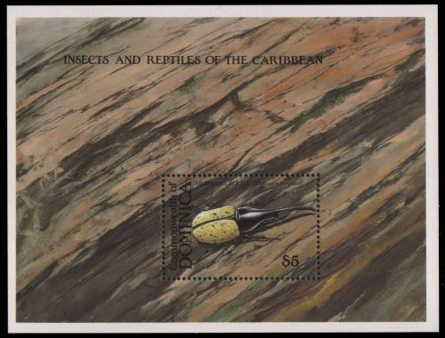 Dominica 1988 - Mi-Nr. Block 145 ** - MNH - Käfer / Beetles