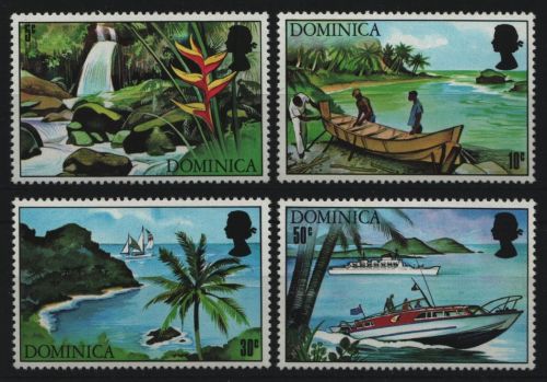 Dominica 1971 - Mi-Nr. 315-318 ** - MNH - Schiffe & Boote / Ships & Boats