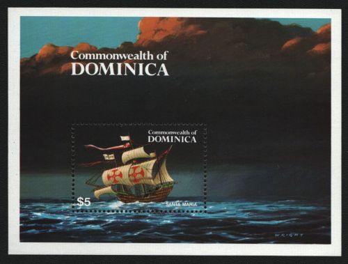 Dominica 1984 - Mi-Nr. Block 89 ** - MNH - Schiffe / Ships