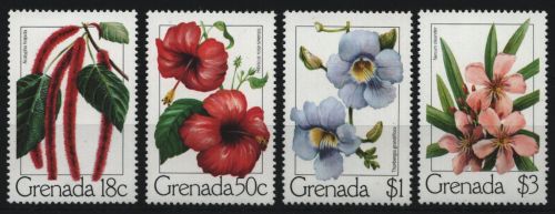 Grenada 1979 - Mi-Nr. 956-959 ** - MNH - Blumen / Flowers