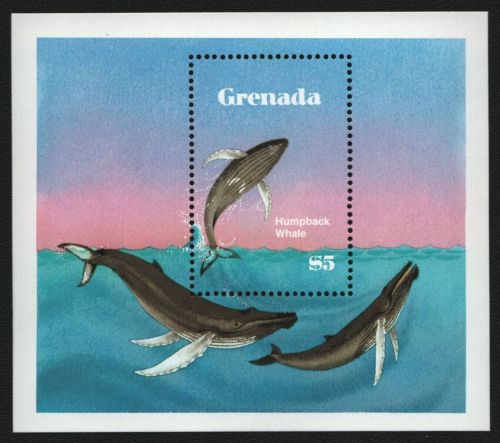 Grenada 1982 - Mi-Nr. Block 112 ** - MNH - Wale / Whales