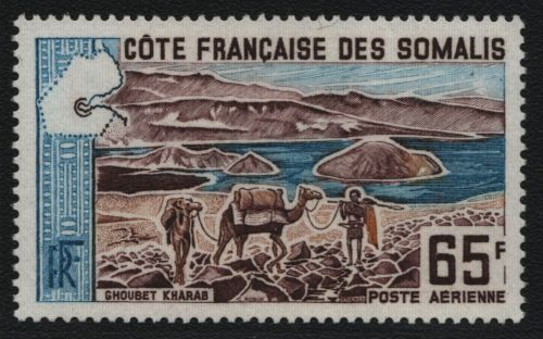 Französische Somaliküste 1965 - Mi-Nr. 366 ** - MNH - Natur - Landschaften