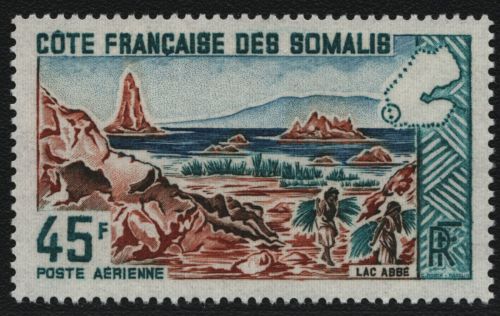 Französische Somaliküste 1965 - Mi-Nr. 369 ** - MNH - Natur - Landschaften