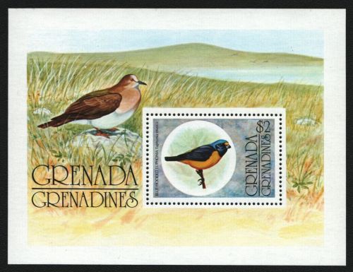 Grenada-Grenadinen 1976 - Mi-Nr. Block 17 ** - MNH - Vögel / Birds