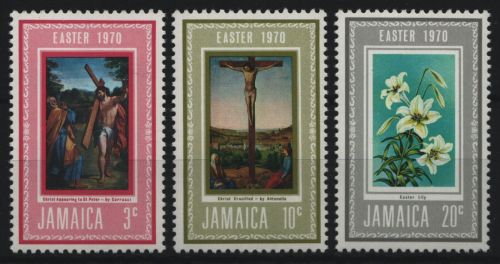 Jamaika 1970 - Mi-Nr. 304-306 ** - MNH - Ostern / Easter