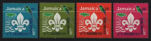 Jamaika 1977 - Mi-Nr. 427-430 ** - MNH - Pfadfinder / Scouts