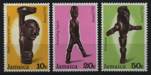 Jamaika 1978 - Mi-Nr. 439-441 A ** - MNH - Kunsthandwerk