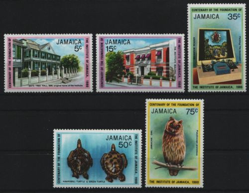 Jamaika 1980 - Mi-Nr. 482-486 ** - MNH - Institute of Jamaica