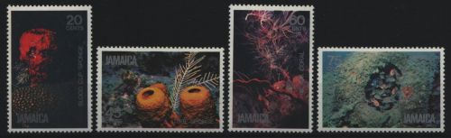Jamaika 1981 - Mi-Nr. 496-499 ** - MNH - Meerestiere / Marine life