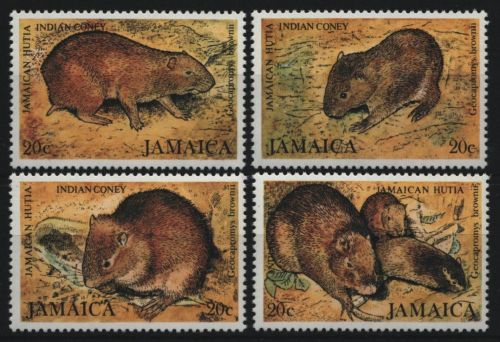 Jamaika 1981 - Mi-Nr. 500-503 ** - MNH - Wildtiere / Wild animals