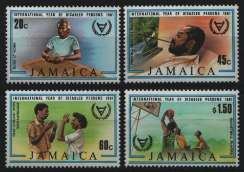 Jamaika 1981 - Mi-Nr. 508-511 ** - MNH - Jahr der Behinderten