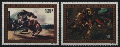 Senegal 1974 - Mi-Nr. 549-550 ** - MNH - Gemälde / Paintings