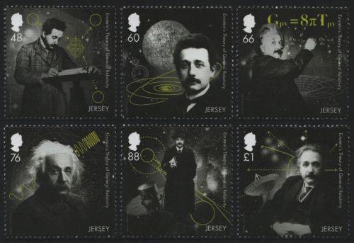 Jersey 2016 - Mi-Nr. 2029-2034 ** - MNH - Albert Einstein