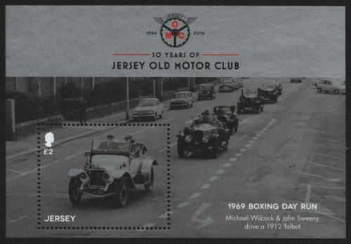 Jersey 2016 - Mi-Nr. Block 142 ** - MNH - Autos / Cars