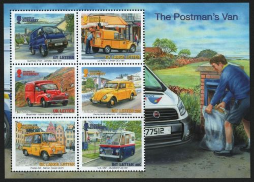 Guernsey 2013 - Mi-Nr. Block 65 ** - MNH - Post - Autos / Cars