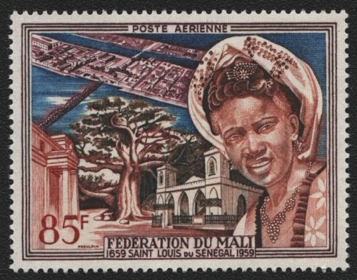 Mali 1960 - Mi-Nr. 2 ** - MNH - 300 Jahre Saint-Louis