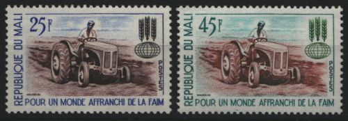 Mali 1963 - Mi-Nr. 60-61 ** - MNH - Hunger