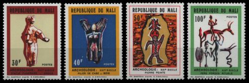Mali 1972 - Mi-Nr. 323-326 ** - MNH - Historische Kunst
