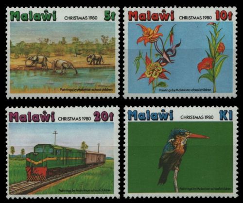 Malawi 1980 - Mi-Nr. 352-355 ** - MNH - Weihnachten / X-mas