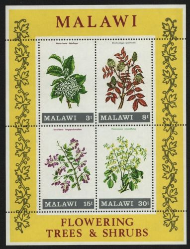 Malawi 1971 - Mi-Nr. Block 24 ** - MNH - Pflanzen / Plants