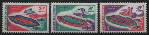 Komoren 1969 - Mi-Nr. 94-96 ** - MNH - Gebetsteppiche