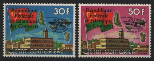 Komoren 1978 - Mi-Nr. 448-449 ** - MNH - Luftfahrt / Aviation