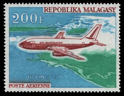 Madagaskar 1970 - Mi-Nr. 624 ** - MNH - Flugzeuge / Airplanes