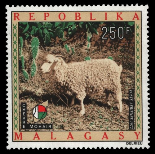 Madagaskar 1972 - Mi-Nr. 666 ** - MNH - Wollindustrie
