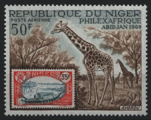 Niger 1969 - Mi-Nr. 210 ** - MNH - Wildtiere / Wild animals