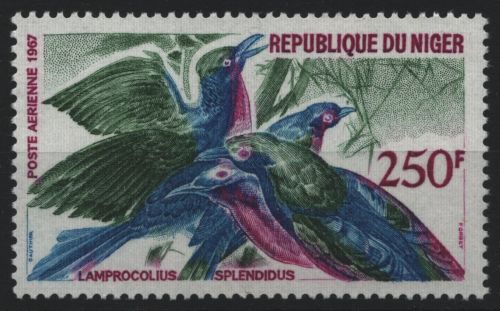 Niger 1968 - Mi-Nr. 186 ** - MNH - Vögel / Birds