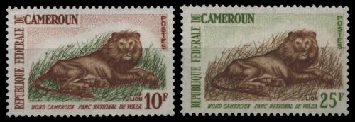 Kamerun 1964 - Mi-Nr. 403-404 ** - MNH - Wildtiere / Wild animals