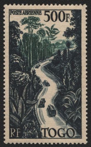 Togo 1954 - Mi-Nr. 223 ** - MNH - Urwalderschließung (II)