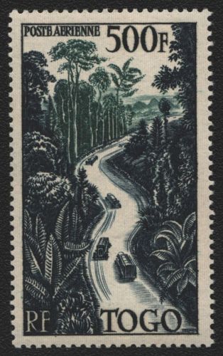 Togo 1954 - Mi-Nr. 223 ** - MNH - Urwalderschließung (III)