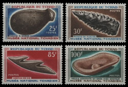 Tschad 1966 - Mi-Nr. 166-169 ** - MNH - Nationalmuseum
