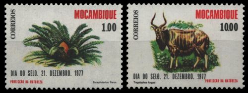 Mosambik 1977 - Mi-Nr. 640-641 ** - MNH - Fauna & Flora