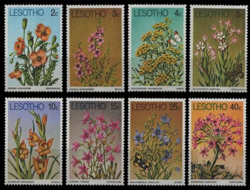 Lesotho 1978 - Mi-Nr. 246-253 ** - MNH - Flora