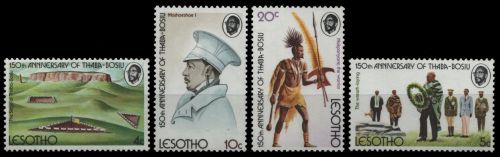 Lesotho 1974 - Mi-Nr. 170-173 ** - MNH - Thaba-Bosiu