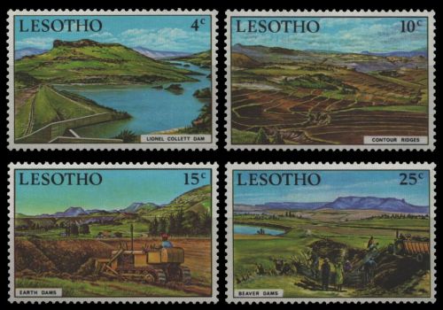 Lesotho 1971 - Mi-Nr. 112-115 ** - MNH - Umweltschutz