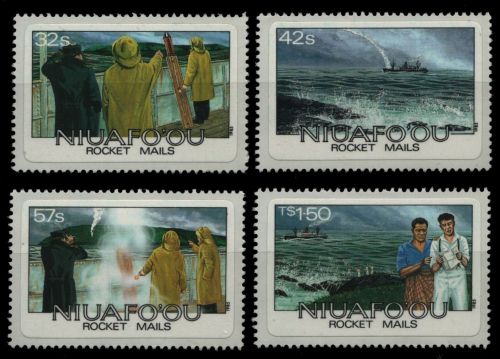 Niuafo'ou-Insel 1985 - Mi-Nr. 61-64 ** - MNH - Raketenpost