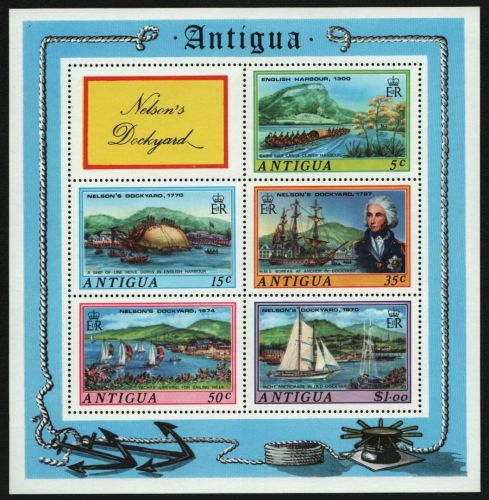 Antigua 1975 - Mi-Nr. Block 18 ** - MNH - Schiffe / Ships
