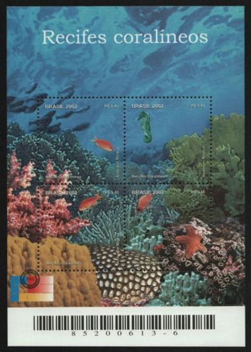 Brasilien 2002 - Mi-Nr. Block 118 ** - MNH - Fische / Fish