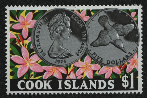 Cook-Inseln 1976 - Mi-Nr. 517 ** - MNH - Naturschutztag