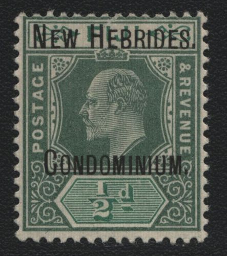 Neue Hebriden 1908 - Mi-Nr. 1 * - MH - Edward VII