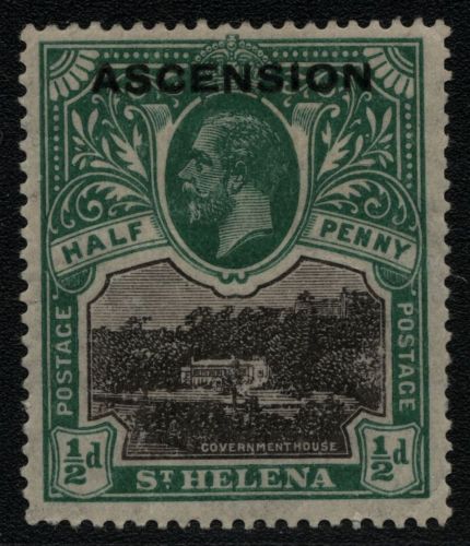 Ascension 1922 - Mi-Nr. 1 * - MH - Schiffe / Ships