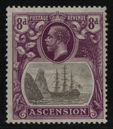 Ascension 1924 - Mi-Nr. 18 * - MH - Schiffe / Ships (I)