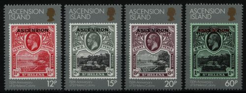 Ascension 1984 - Mi-Nr. 354-357 ** - MNH - Marke auf Marke