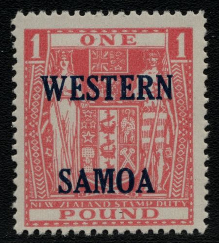 Samoa 1955 - Mi-Nr. 30 ** - MNH - Stempelmarke