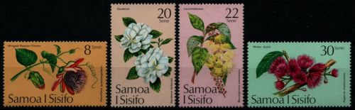 Samoa 1975 - Mi-Nr. 310-313 ** - MNH - Blumen / Flowers