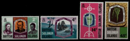 Salomoninseln 1971 - Mi-Nr. 205-208 ** - MNH - Schiffe / Ships