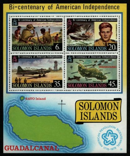 Salomoninseln 1976 - Mi-Nr. Block 5 ** - MNH - Schiffe & Flugzeuge